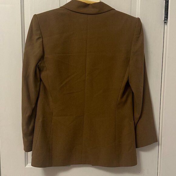 Yves Saint Laurent Variation Brown Blazer; Size 4 - Picture 3 of 4